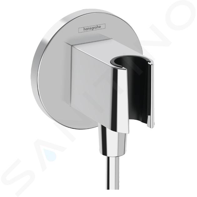 Hansgrohe Fixfit - Presa d'acqua con supporto per doccetta, cromo 26888000