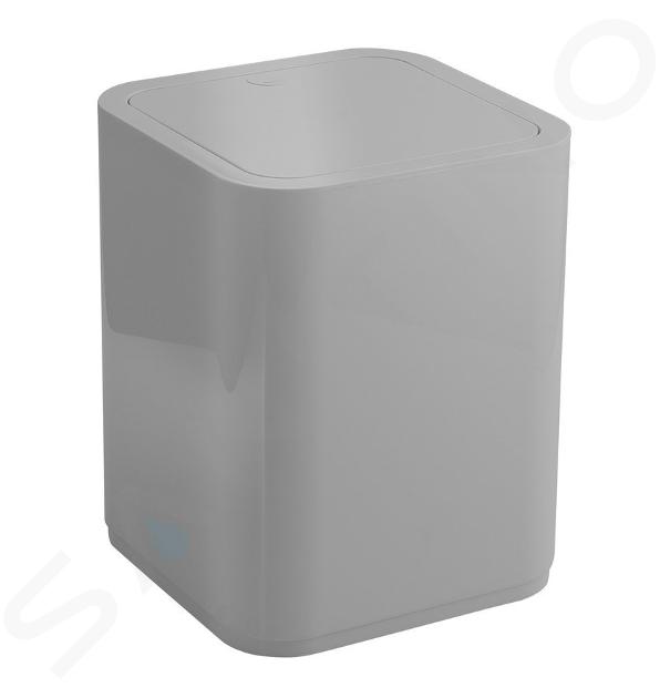 Sapho Gedy Seventy - Pattumiera 8 l, grigio 630908