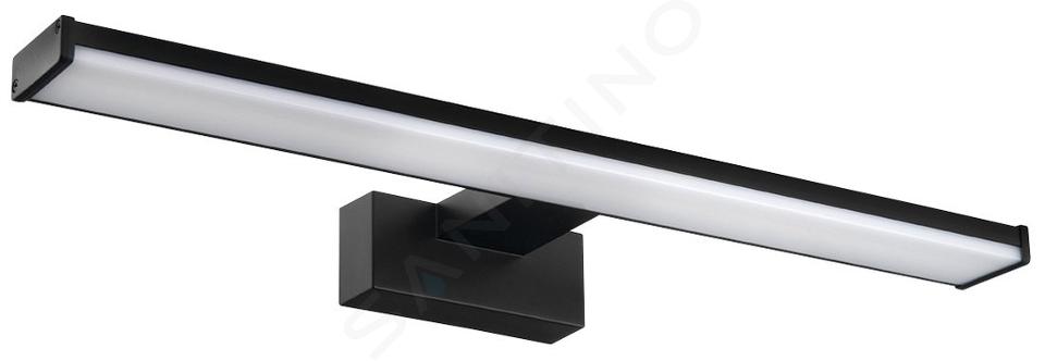 Sapho Verlichting - LED-armatuur Chicago, 400x120x40 mm, 8W, matzwart AU468