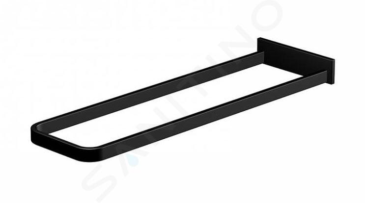 Steinberg 450 - Handdoekhouder, lengte 35 cm, mat zwart 450 2550 S