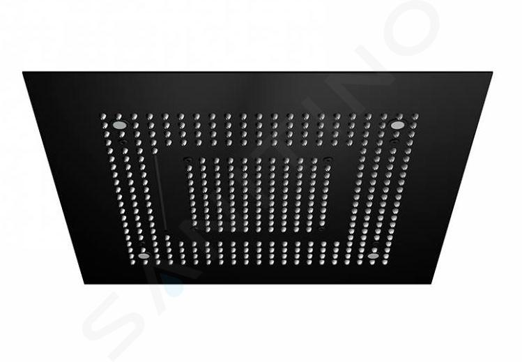 Steinberg 390 - Głowica prysznicowa 600x600 mm, 3 strumienie, oświetlenie LED, kolor czarny mat 390 6620 S