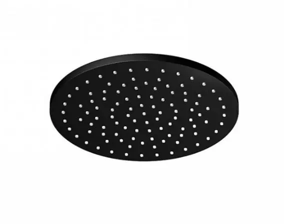 Steinberg 100 - Douche de tête, diamètre 20 cm, noir mat 100 1687 S