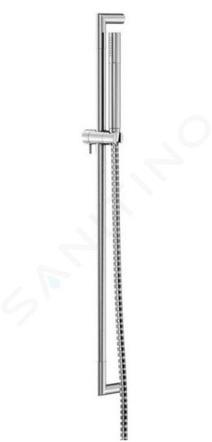 Steinberg 100 - Ensemble de pommeau de douche, barre et flexible, chrome 100 1605