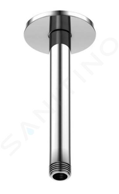 Steinberg 100 - Bras de douche au plafond, 12 cm, chrome 100 1571