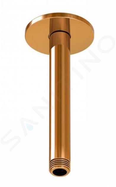 Steinberg 100 - Bras de douche au plafond, 12 cm, or rose 100 1571 RG