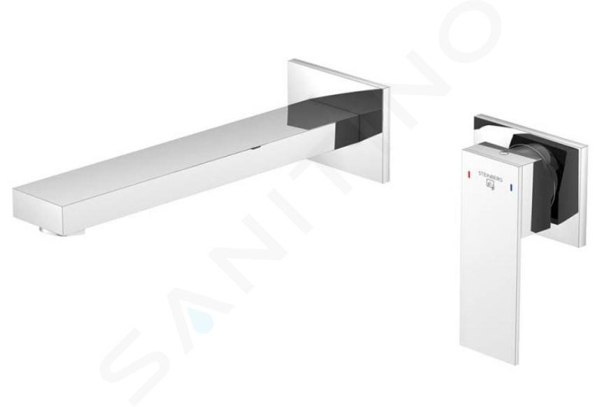 Steinberg 160 - Bateria umywalkowa podtynkowa, montaż 2-otworowy, chrom 160 1814 3