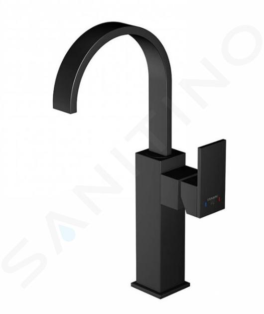 Steinberg 135 - Grifo de lavabo, negro mate 135 1551 S