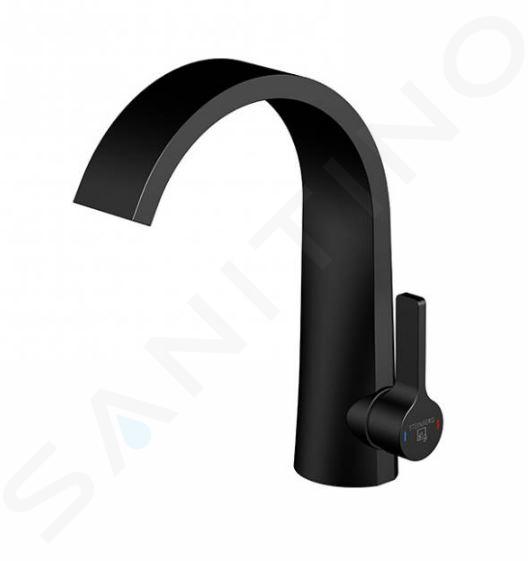 Steinberg 280 - Mitigeur de lavabo, noir mat 280 1010 S