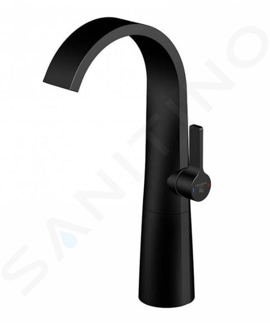 Steinberg 280 - Grifo de lavabo, negro mate 280 1700 S