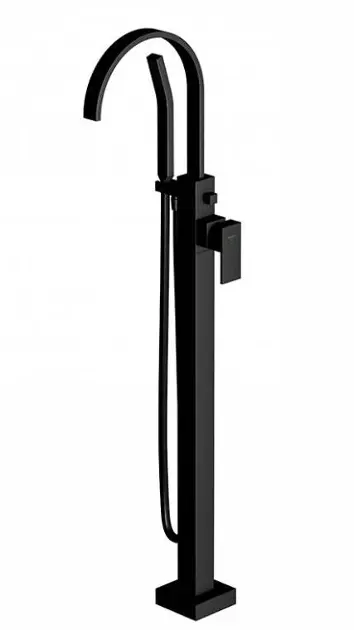 Steinberg 135 - Floor-standing bath mixer, matte black 135 1162 S