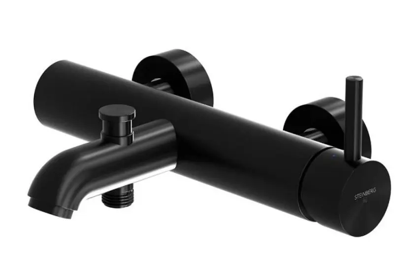 Steinberg 100 - Mitigeur de baignoire, noir mat 100 1100 S