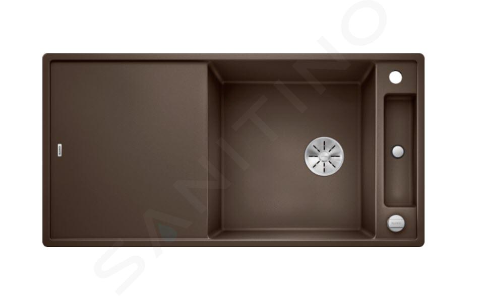 Blanco Axia III XL 6 - Lavello in silgranit, 1000x510 mm, con accessori, InFino, caffé 523519