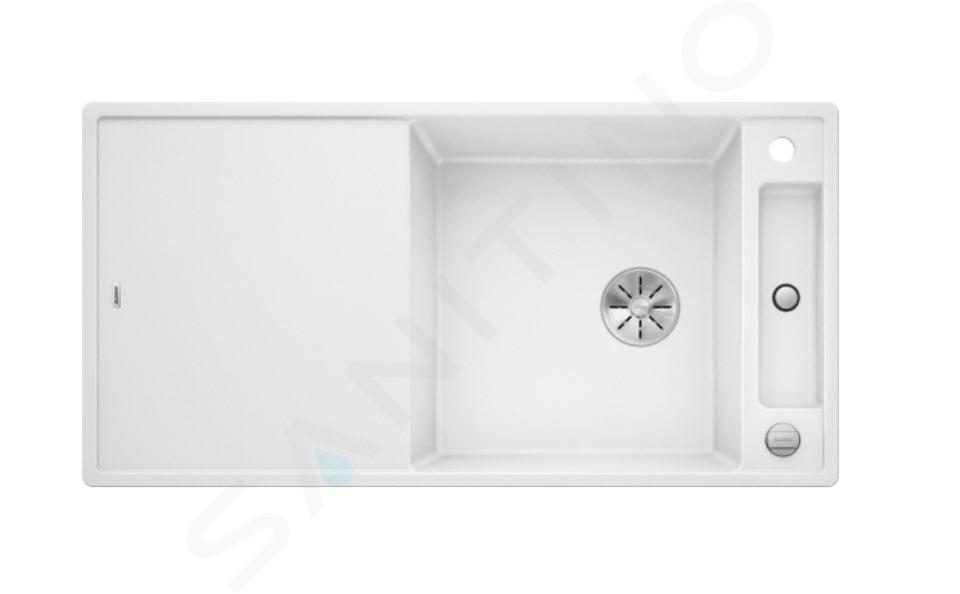 Blanco Axia III XL 6 - Chiuvetă silgranit, 100x51 cm, cu accesorii, In Fino, alb 523514