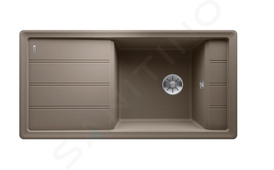 Blanco Faron XL 6 - Évier en silgranite, 100x50 cm, tartufo 524810