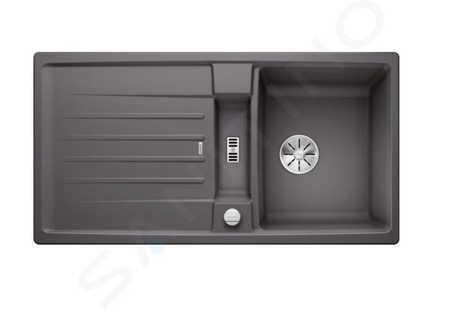 Blanco Lexa 5 - Silgranitový drez, 950x500 mm, InFino, sivá skala 524921