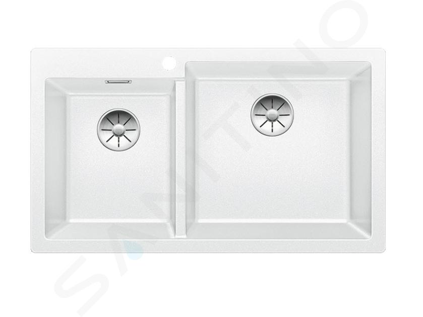 Blanco Pleon 9 - Zlew z silgranitu, 860x500 mm, biały 523061