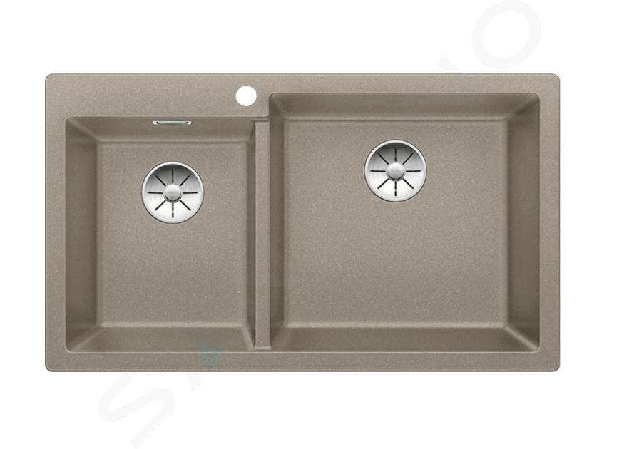 Blanco Pleon 9 - Silgranitový drez, 86x50 cm, tartufo 523064
