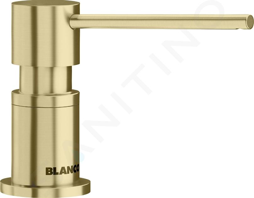 Blanco Accesorios - Dispensador de detergente Lato, oro satinado 526699