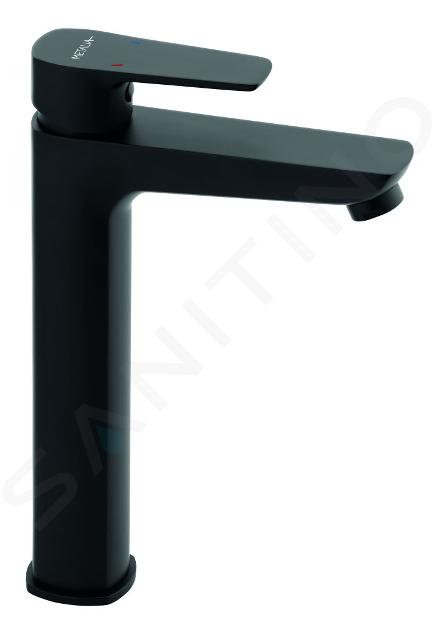 Novaservis Metalia 58 - Grifo de lavabo, negro 58501/1,5