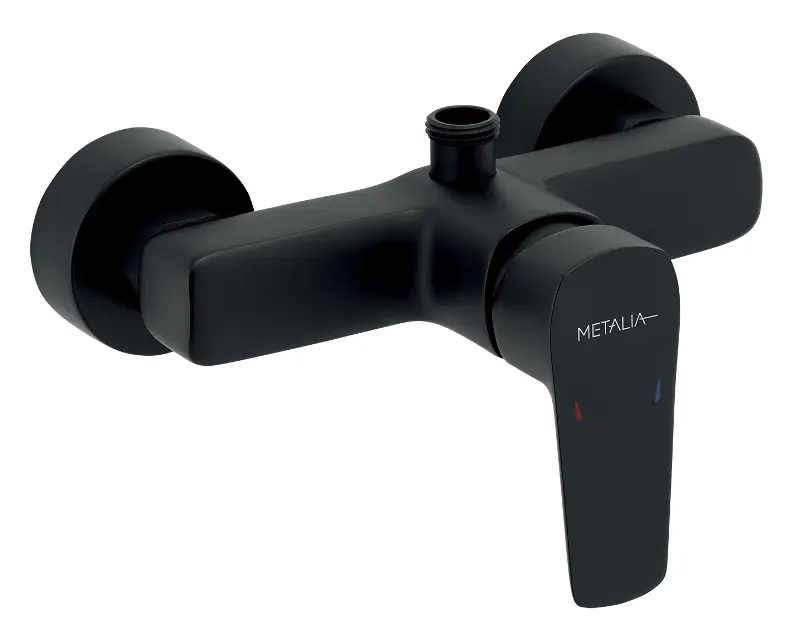 Novaservis Metalia 58 - Sprchová baterie, černá 58062/1,5