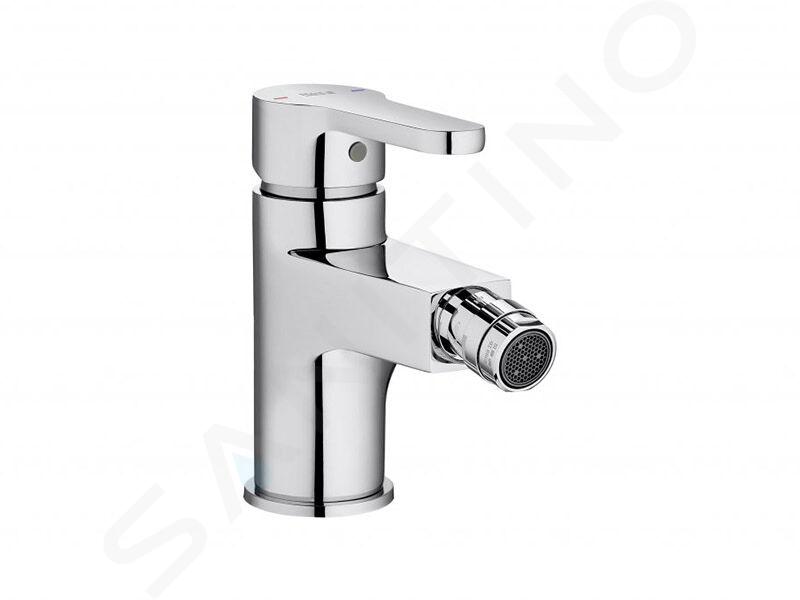 Roca Arola - Mitigeur de bidet avec vidage, chrome A5A626AC0K