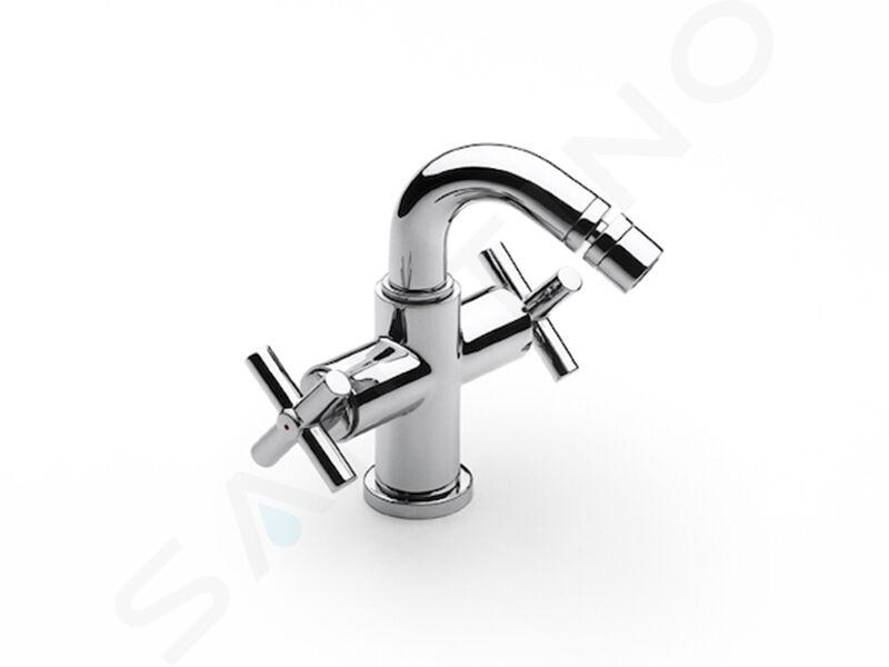 Roca Loft - Mitigeur de bidet avec vidage, chrome A5A6043C00