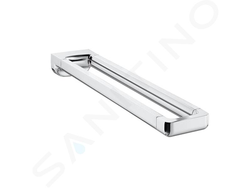 Roca Tempo - Porte-serviettes, longueur 420 mm, chrome A817031001