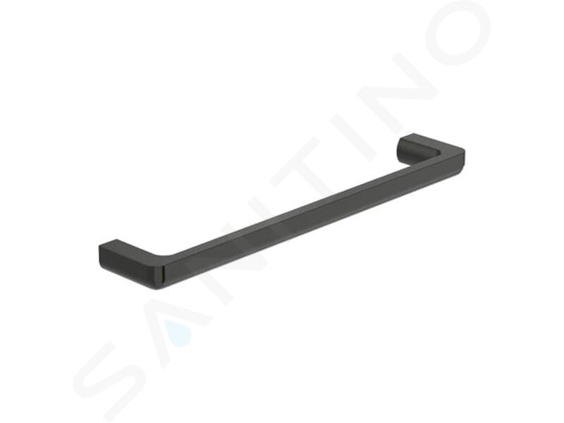 Roca Tempo - Porte-serviettes, longueur 45 cm, noir A817029CN0