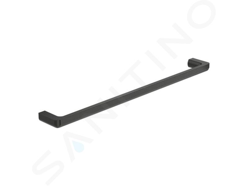 Roca Tempo - Porte-serviettes, longueur 60 cm, noir A817030CN0