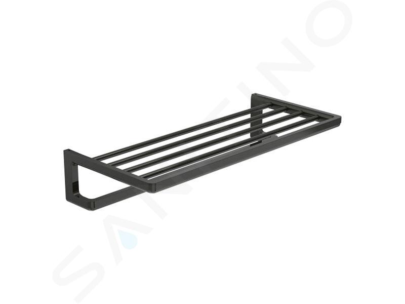 Roca Tempo - Étagère pour serviettes, longueur 60 cm, noir A817032CN0
