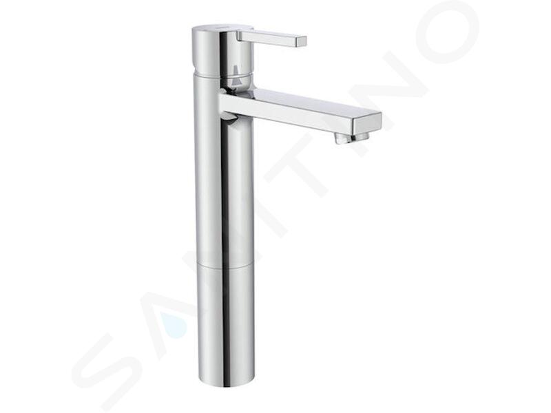 Roca Naia - Mitigeur de lavabo avec vidage Click-Clack, Cold Start, chrome A5A3796C00