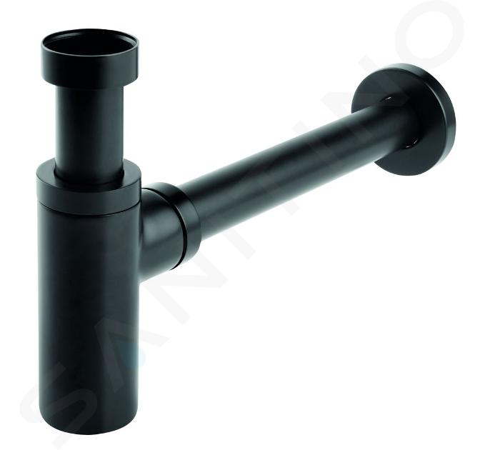 Novaservis Siphons - Siphon de lavabo 1 1/4, bonde 32 mm, noir mat S282-BL