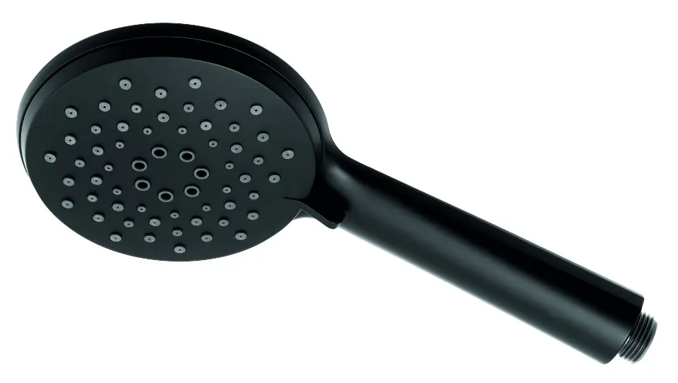 Novaservis Douchettes à main - Pommeau de douche, 3 jets, noir mat RU/910,5