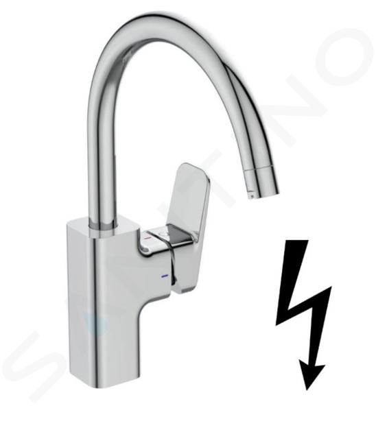 Ideal Standard CeraPlan - Mitigeur d'évier, Bluestart, chrome BD335AA