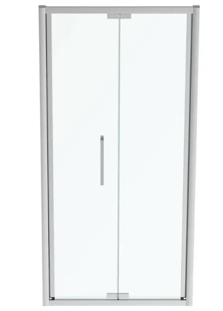 Ideal Standard i.Life - Sprchové dveře skládací  100 cm, silver bright/čiré sklo T4853EO