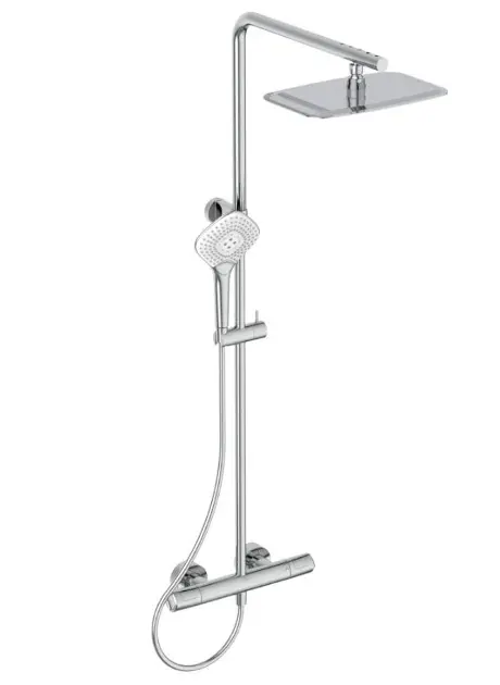 Levně Ideal Standard CeraTherm - Sprchový set s termostatem, 30x20 cm, 3 proudy, chrom A7705AA