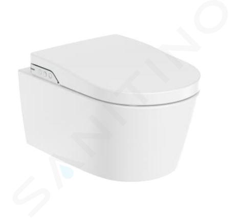 Roca Inspira - Bidet électronique In-Wash avec la céramique, Rimless, SlowClose, blanc A803060001