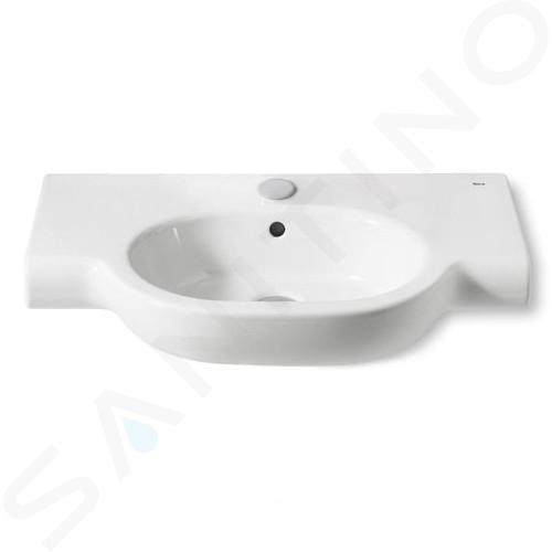 Roca Meridian - Lavabo 700x460 mm, avec trop-plein, trou pour robinetterie, blanc A327240000