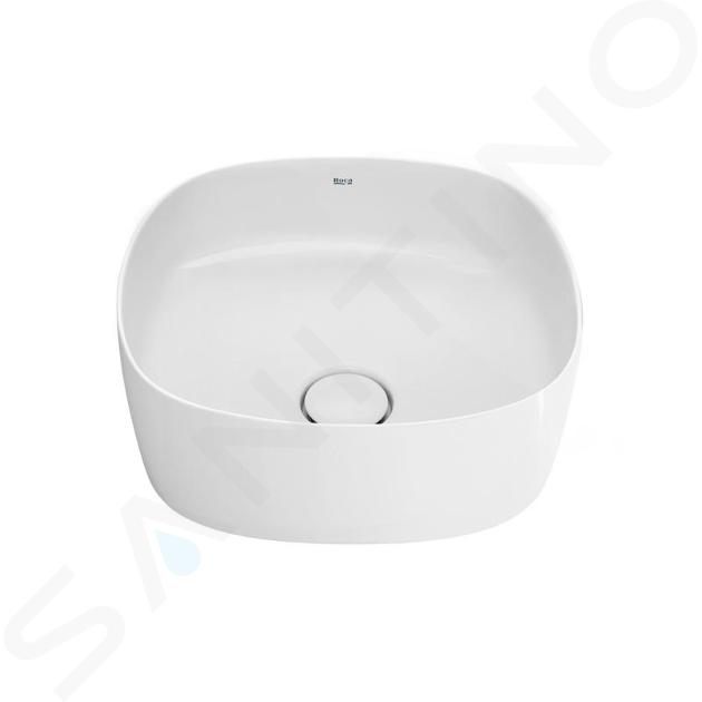 Roca Inspira - Lavabo da appoggio 370x370 mm, bianco A327502000