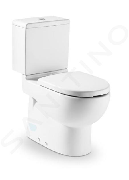 Roca Meridian - Vaso WC monoblocco, scarico Vario, bianco A34224H000