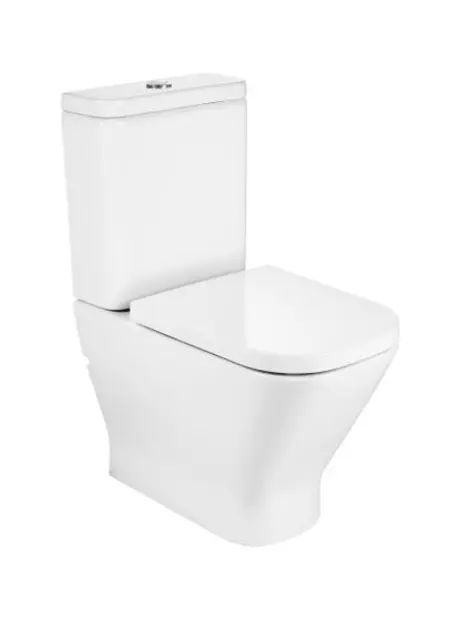 Roca The Gap - Vaso WC monoblocco, scarico Vario, bianco A342472000