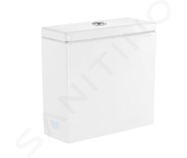 Roca Inspira - Réservoir de toilette, DualFlush, alimentation par le bas à gauche, blanc A341520000