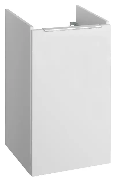 Bruckner Neon - Mueble para lavabo, 42x35x71 cm, 1 puerta, L/P, blanco 500.111.0