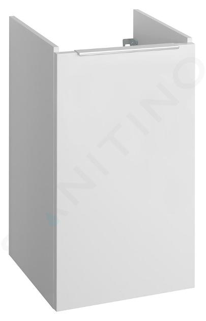 Bruckner Neon - Lavabo, 42x35x71 cm, 1 porte, L/P, blanc 500.111.0