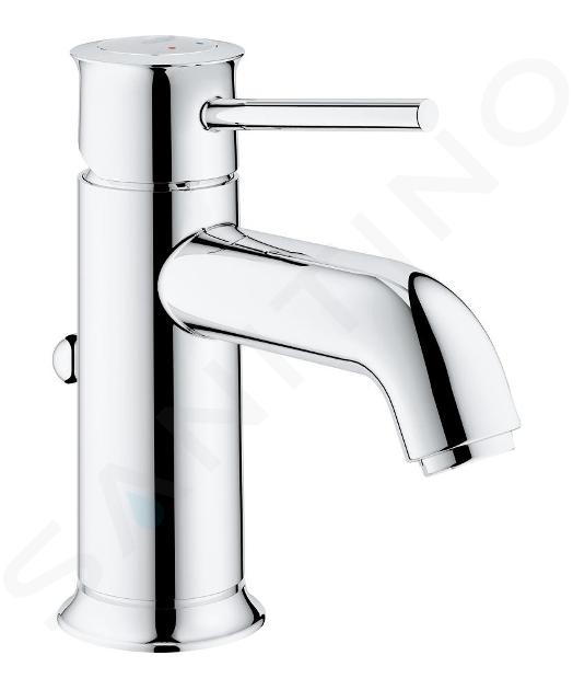 Grohe BauClassic - Mosdócsaptelep leeresztővel, króm 32862000
