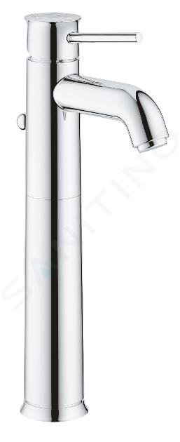 Grohe BauClassic - Csaptelep mosdótálhoz, leeresztővel, króm 32868000