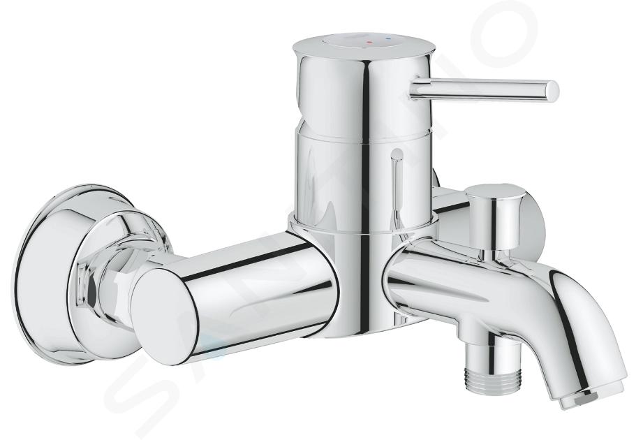 Grohe BauClassic - Kádcsaptelep, króm 32865000