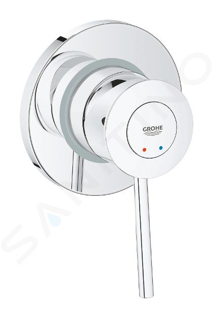 Grohe BauClassic - Inbouw douchekraan, met inbouwdeel, chroom 29048000