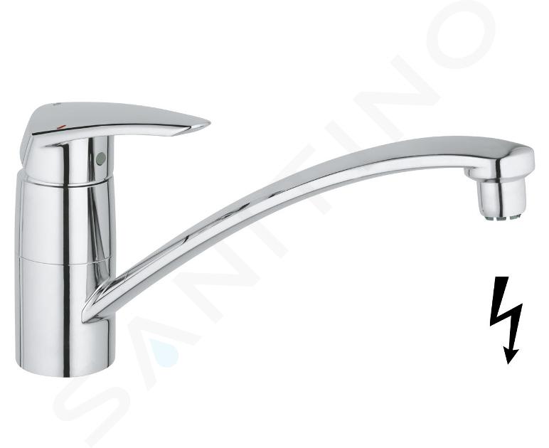 Grohe Eurodisc - Bateria zlewozmywakowa, chrom 33771001