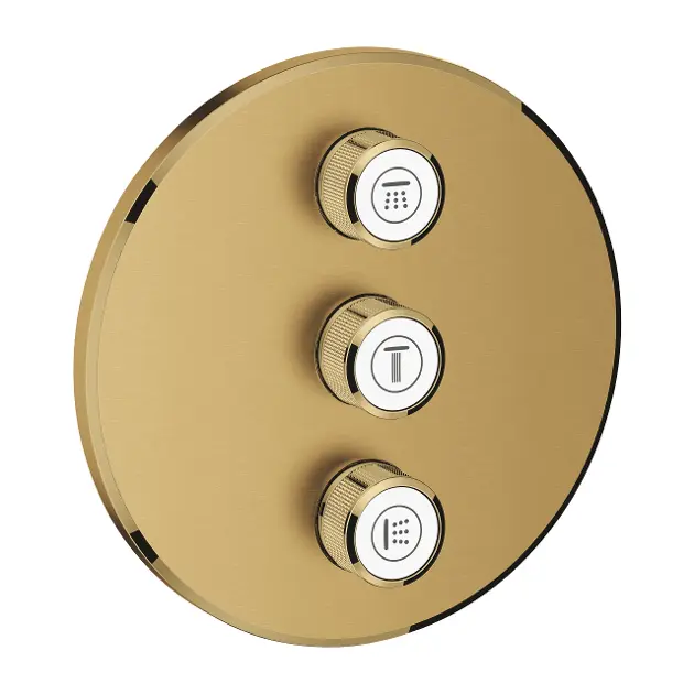 Grohe Grohtherm SmartControl - Kolmitoiminen uppoasennettava ohjain, harjattu Cool Sunrise 29122GN0